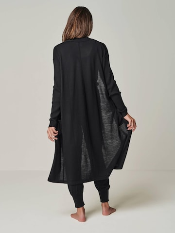 YOU LOOK PERFECT Gebreid vest 'BLOSSOM' in Zwart