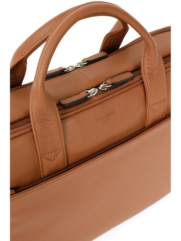 Borsa a mano 'Confort Business' di Hexagona in marrone