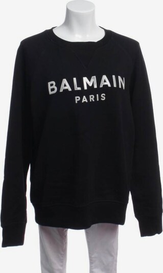 Balmain Sweatshirt / Sweatjacke in L in schwarz, Produktansicht