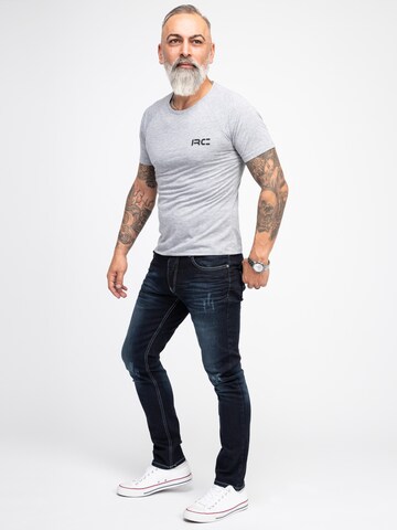 Rock Creek Slimfit Jeans in Blau