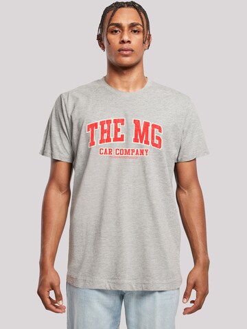 T-Shirt 'British Motor Heritage The MG Car Company' F4NT4STIC en gris : devant