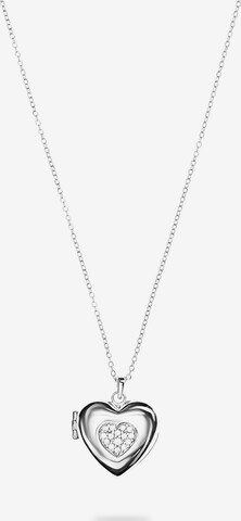 FAVS Necklace in Silver: front