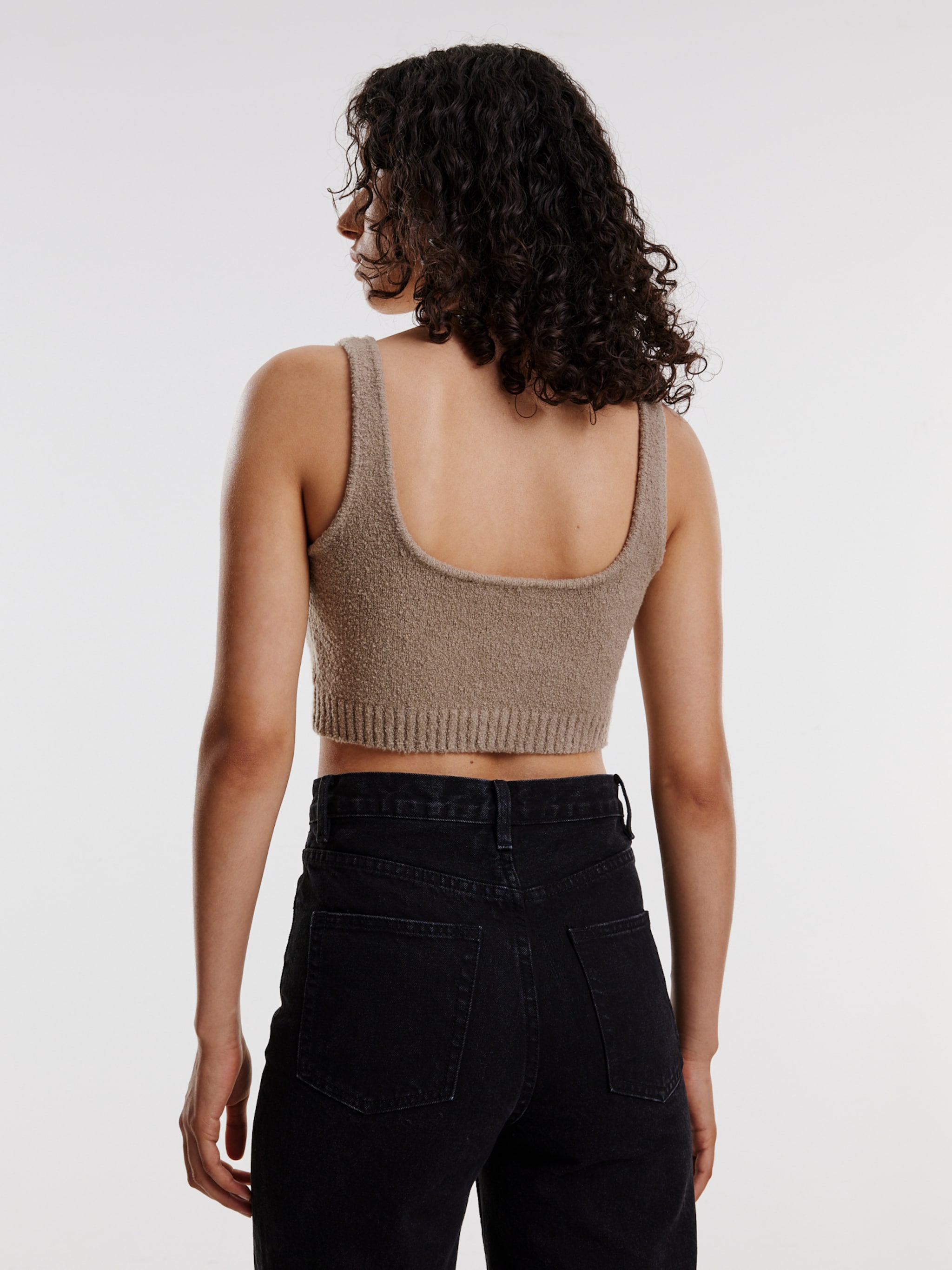 EDITED Produkter Sticktop 'Viona' beige