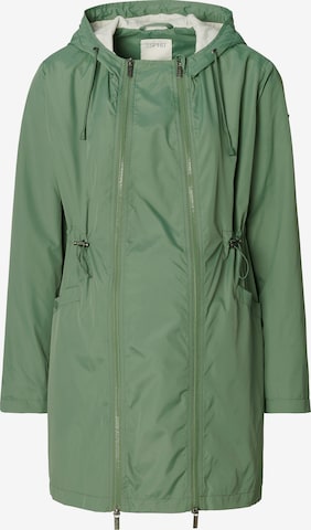 Esprit Maternity Between-Season Jacket in Green: front