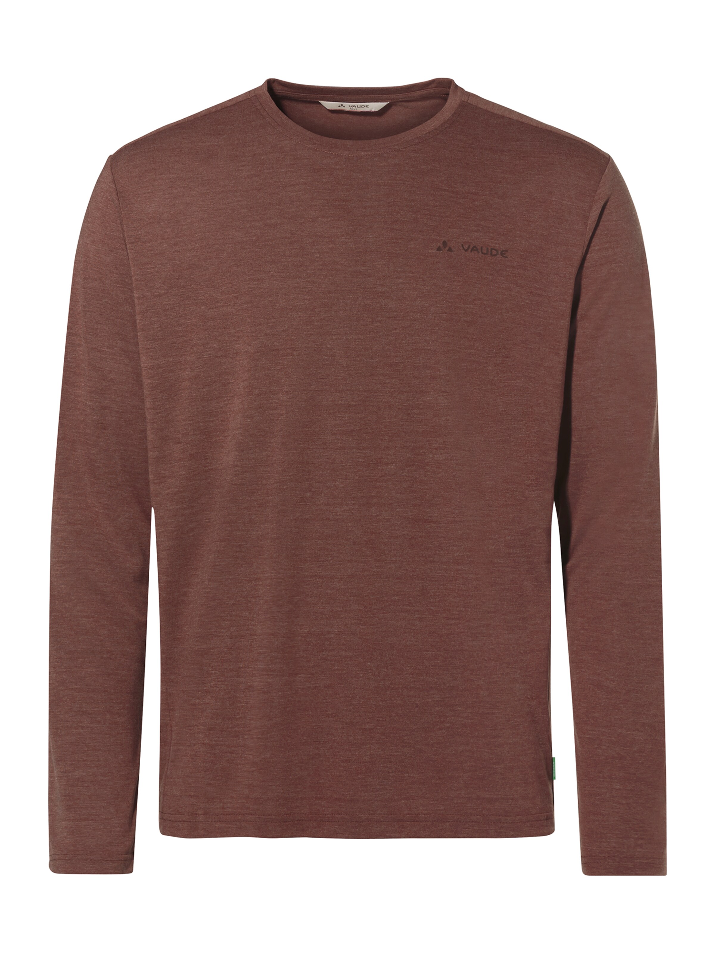 VAUDE Functioneel shirt 'Rosemoor III' in Bruin: voorkant