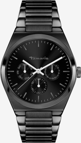 Tamaris Analoog horloge in Zwart: voorkant
