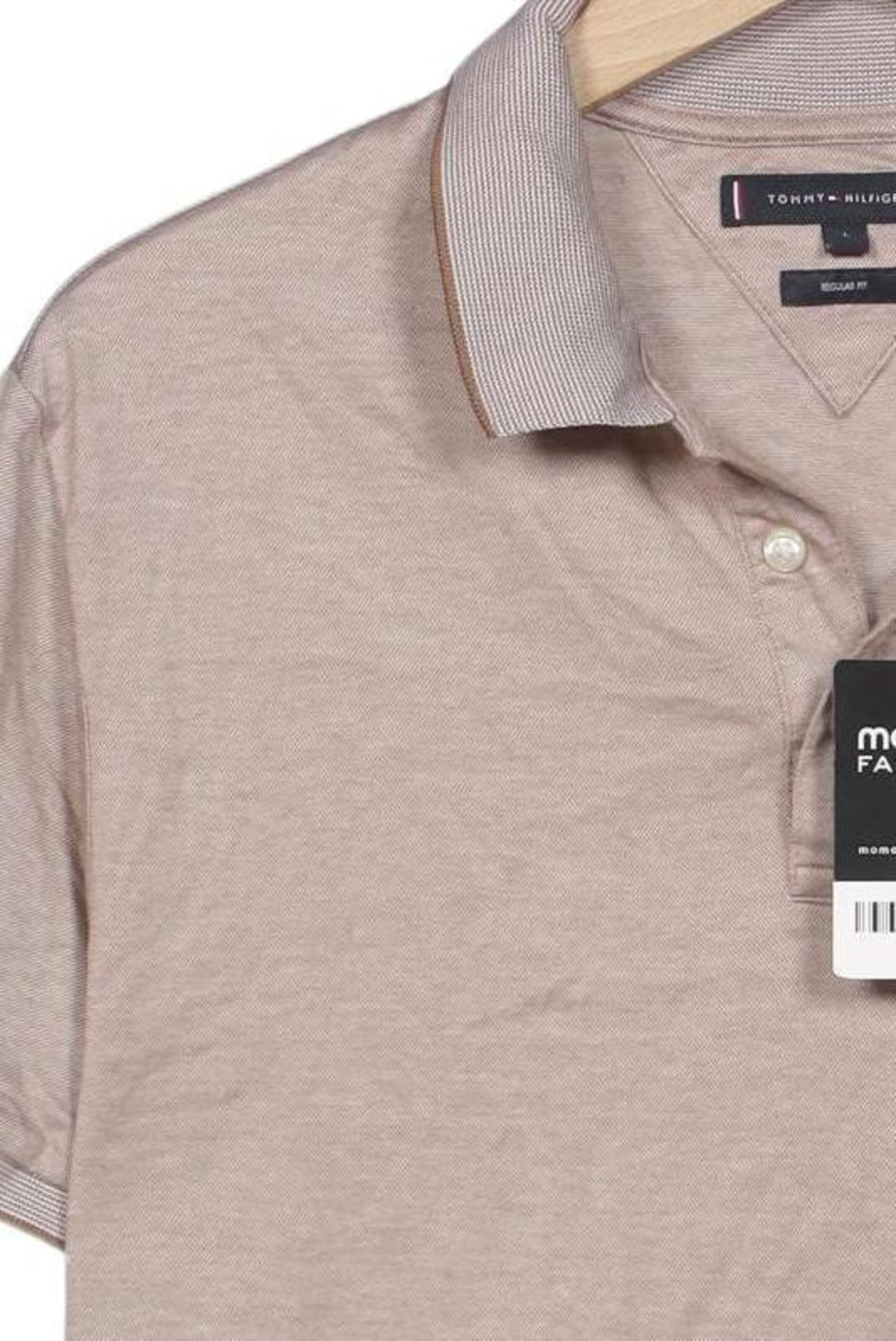 TOMMY HILFIGER Poloshirt L in Beige