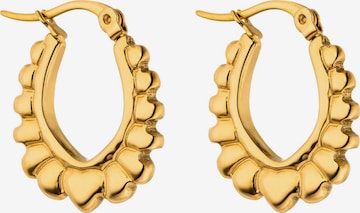 PURELEI Ohrringe 'Glowy' in Gold: Vorderseite