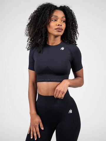 Gorilla Wear Functioneel shirt 'Whitney' in Zwart: voorkant