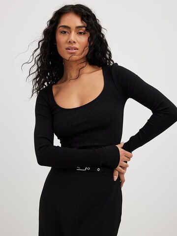 NA-KD Shirt in Black: front