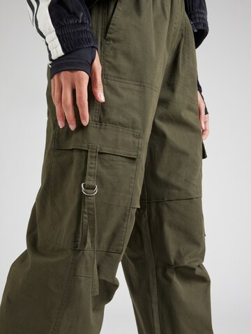 Champion Authentic Athletic Apparel Wide leg Cargo trousers in Green