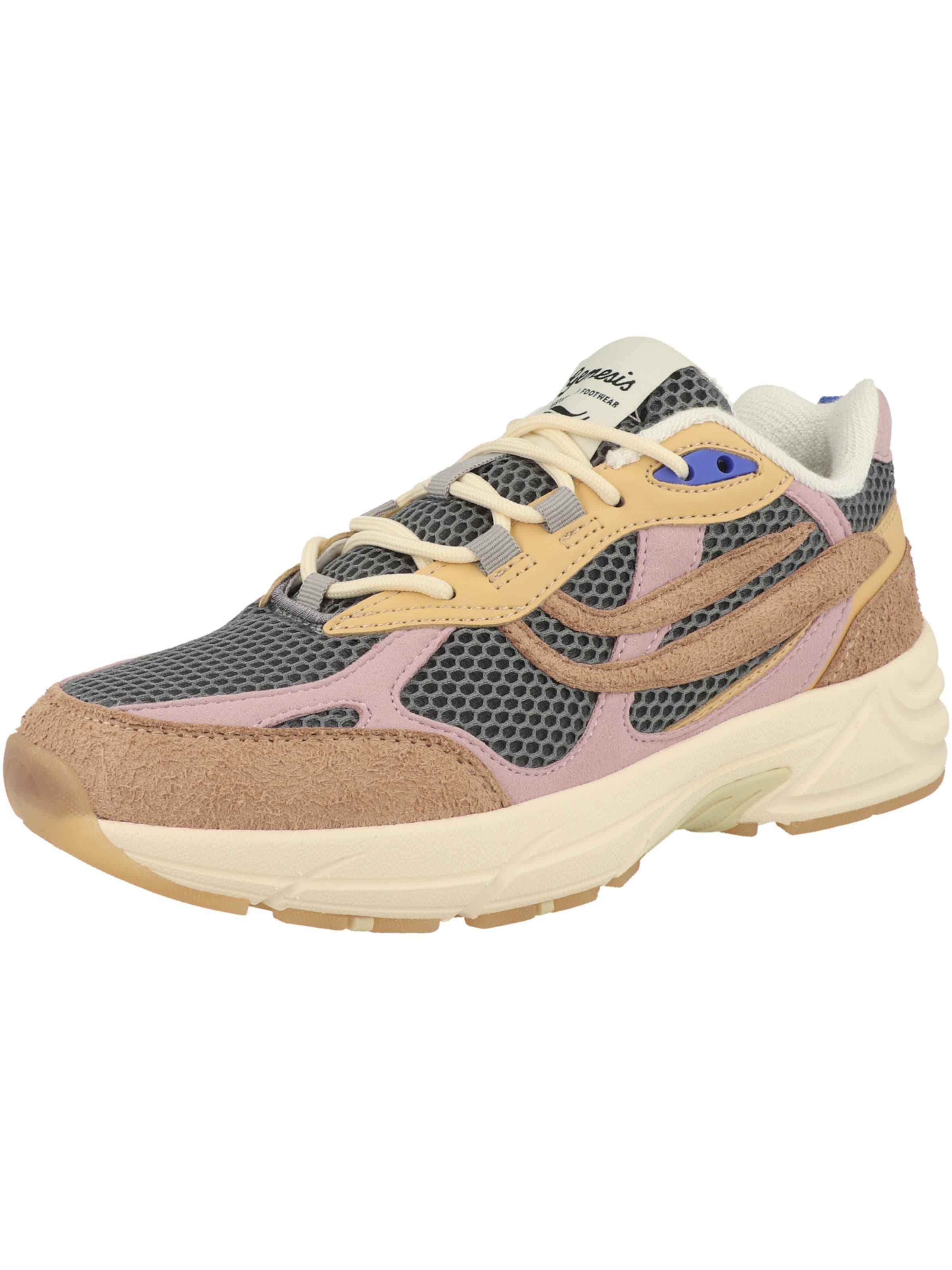 GENESIS Platform trainers ' Eco'99 ' in Mixed colours: front