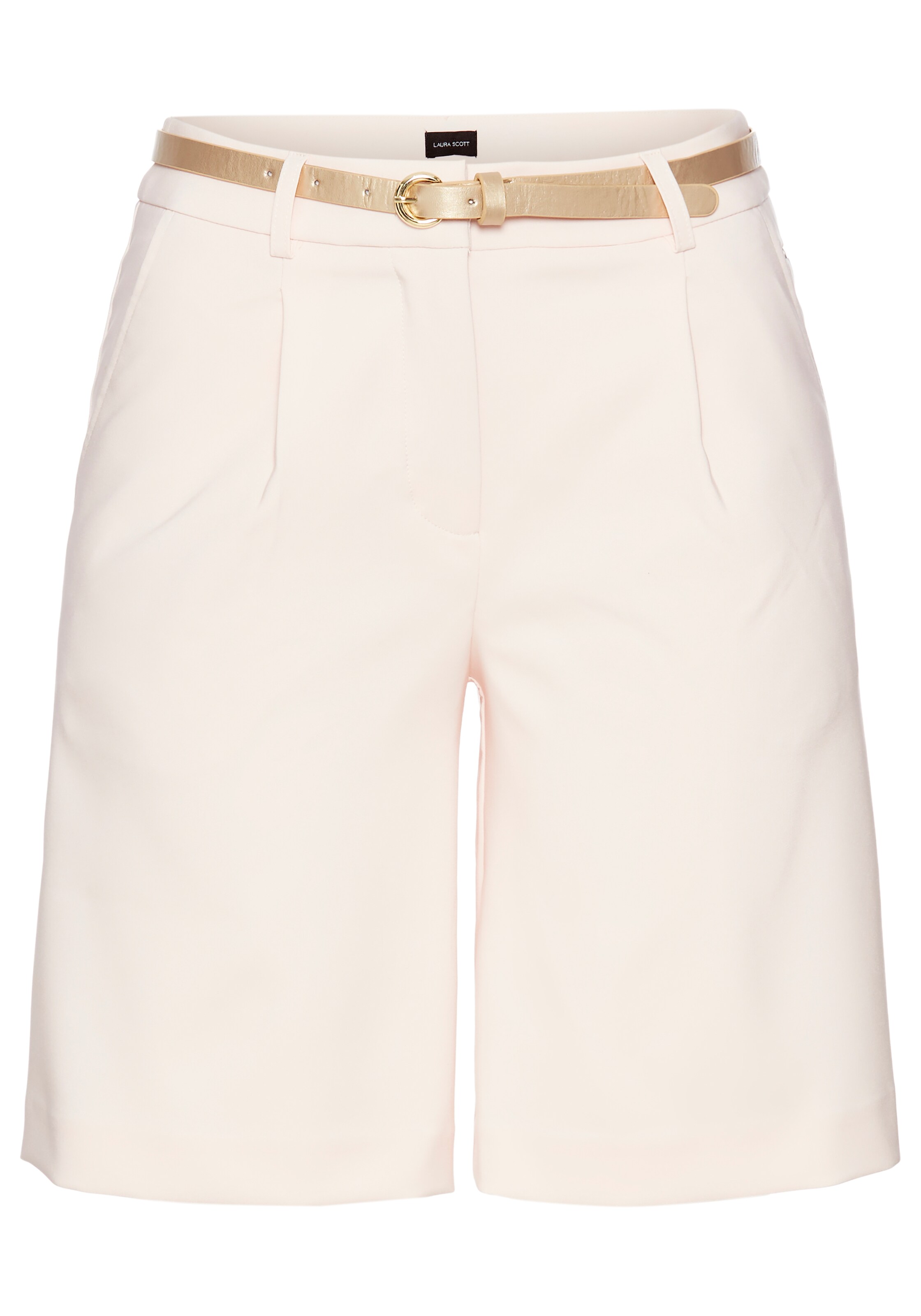 LAURA SCOTT Loosefit Chinohose in Pink: Vorderseite