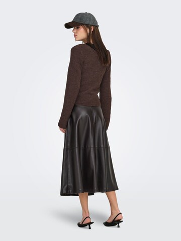 ONLY Sweater 'ONLZAGGIE' in Brown