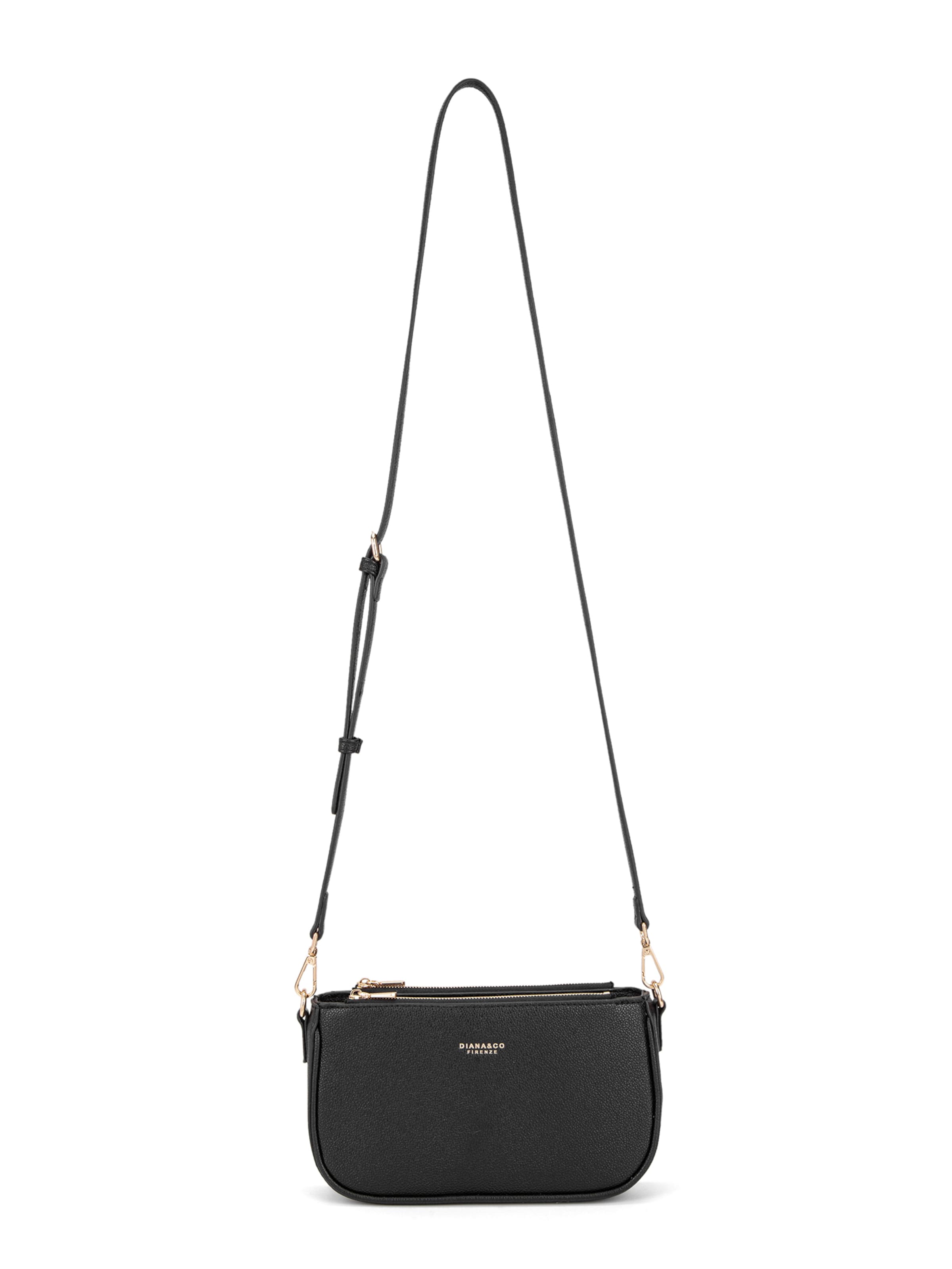 Diana&Co. Shoulder Bag in Black: front
