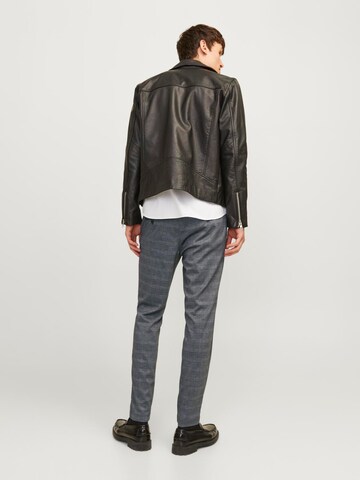 JACK & JONES Slimfit Chinosy 'Marco' w kolorze szary
