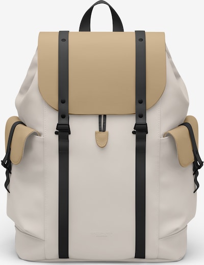 Gaston Luga Sac à dos 'Spläsh Utility' en One Size en crème / beige foncé / noir, Vue avec produit