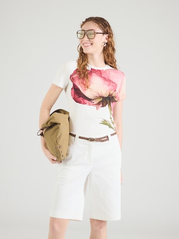 T-shirt 'OBREY' Ted Baker en beige : devant