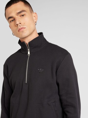 ADIDAS ORIGINALS Mikina 'Trefoil Essentials' – černá