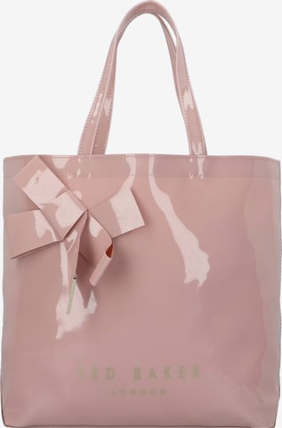 Ted Baker Μεγάλη τσάντα σε ροζ: μπροστά