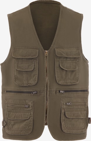 TALOON Vest in Green: front