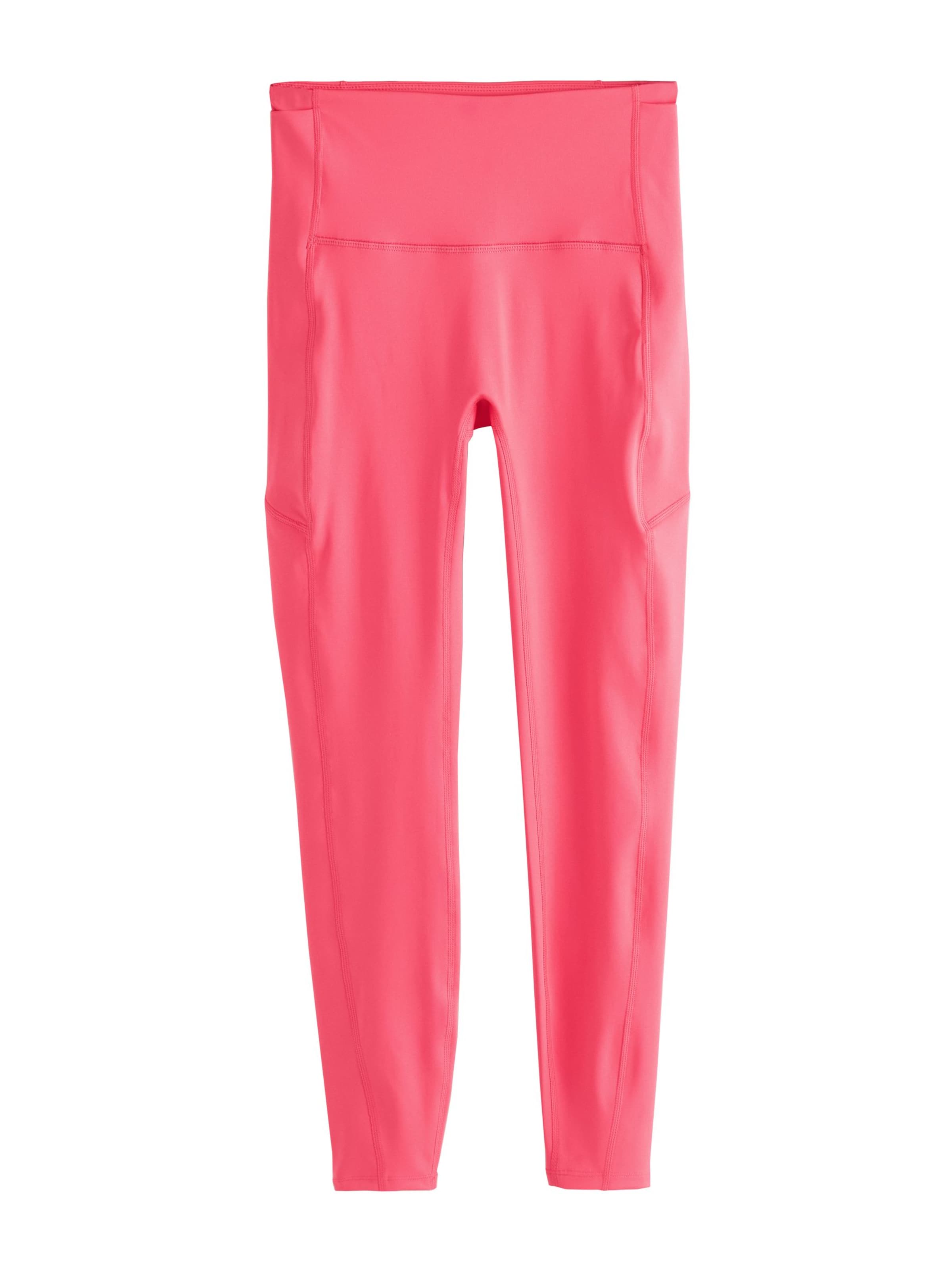 Next Skinny Fit Спортен панталон 'Power Active' в розово: отпред