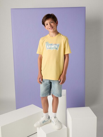 T-Shirt 'HIGH TIDE BATWING' Levi's Kids en jaune