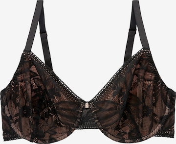 Next Pienentävät Rintaliivi värissä musta: etupuoli