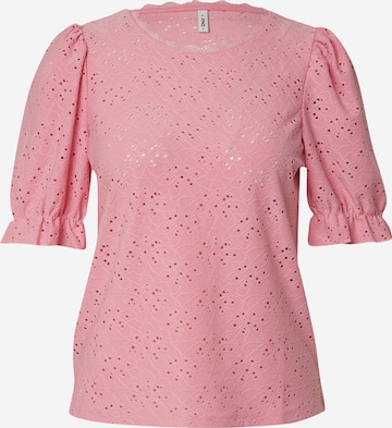 ONLY - Blusa 'SMILLA' em rosa: frente