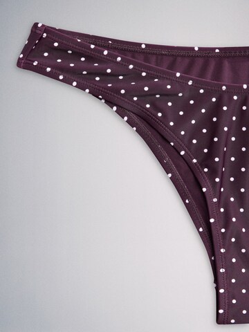 The Set - Bandeau Bikini en gris