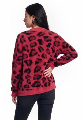 myMo ROCKS - Casaco de malha em vermelho