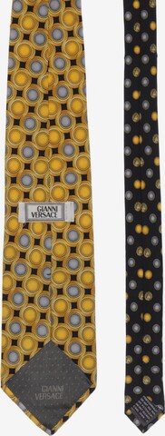 Gianni Versace Tie & Bow Tie in One size in Yellow