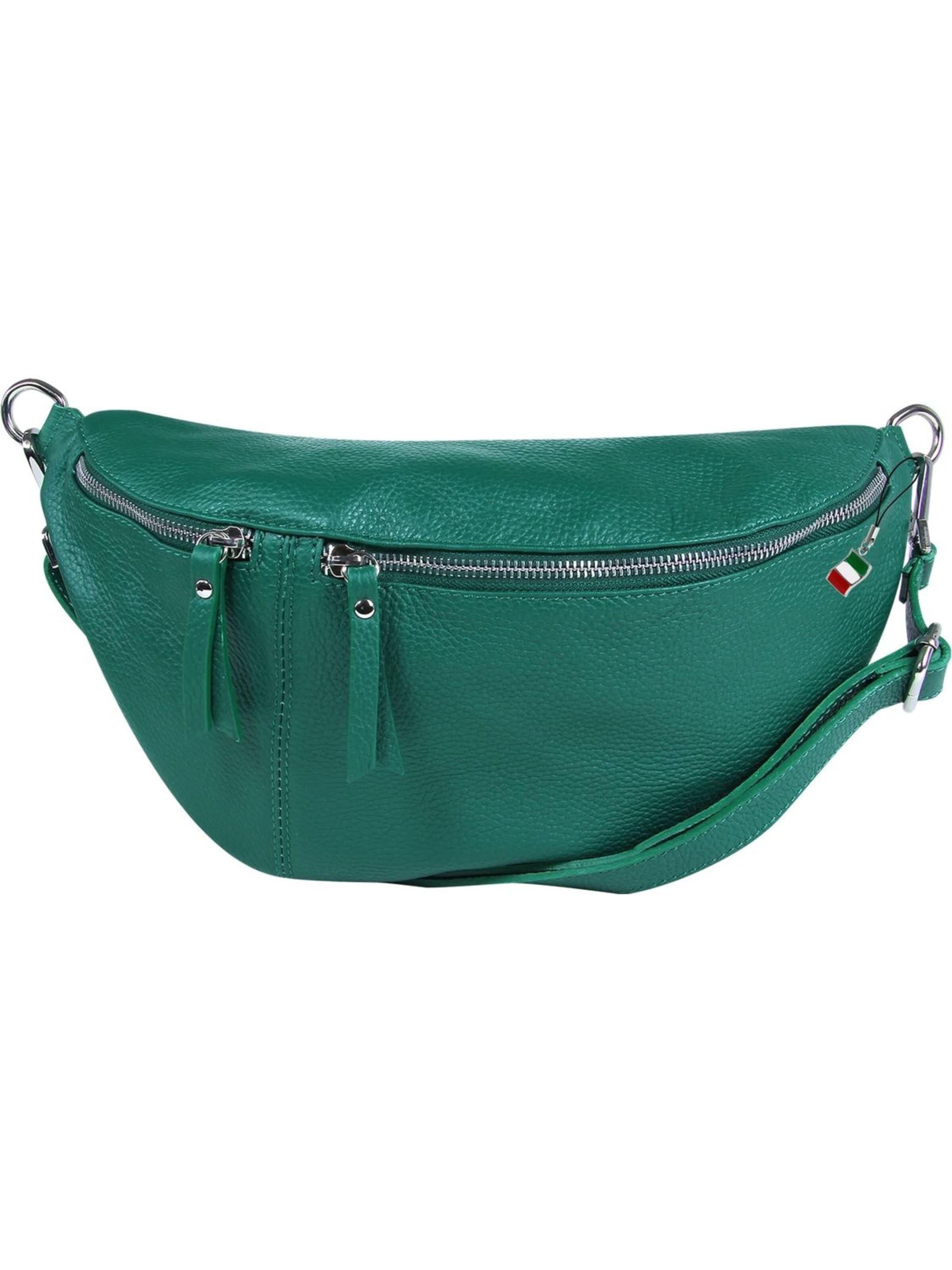 Florence Fanny Pack in Green: front