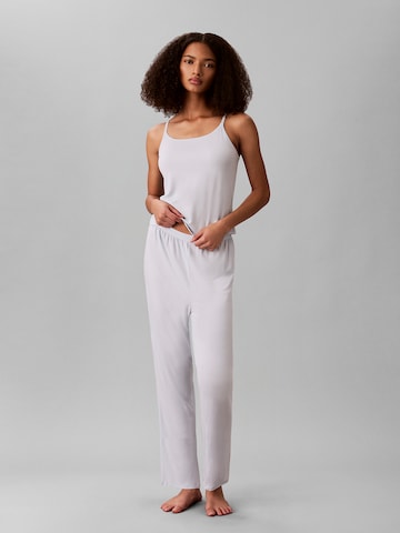 Calvin Klein Pyjama in Weiß: Vorderseite