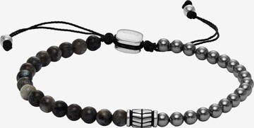 FOSSIL - Pulsera en negro: frente