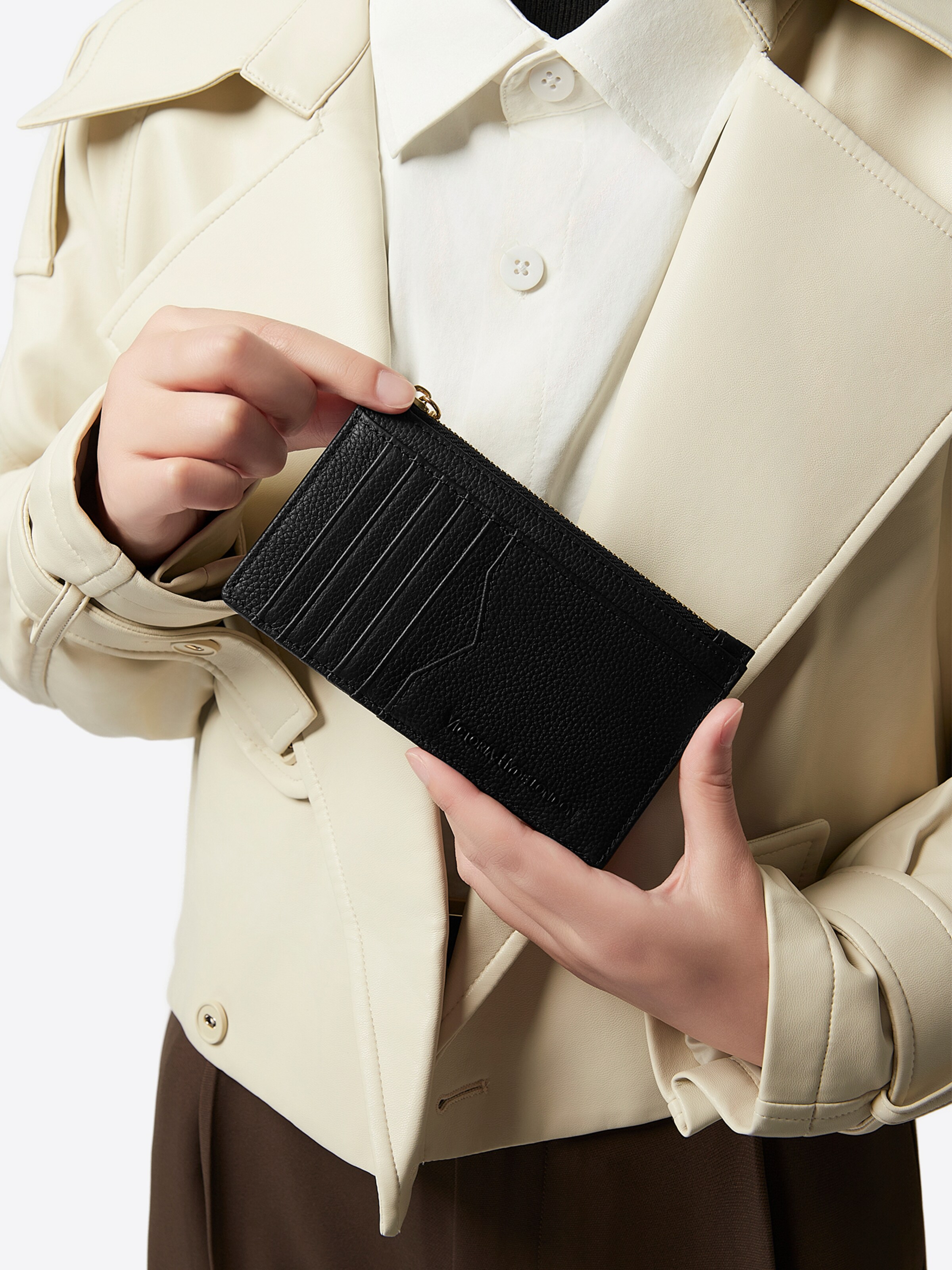 Victoria Hyde Tegnebog 'Amilie' i sort: forside