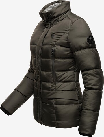 MARIKOO Winterjacke 'Loveleen' in Grau