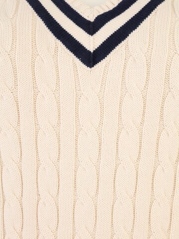 Lauren Ralph Lauren Plus Sweater in Beige