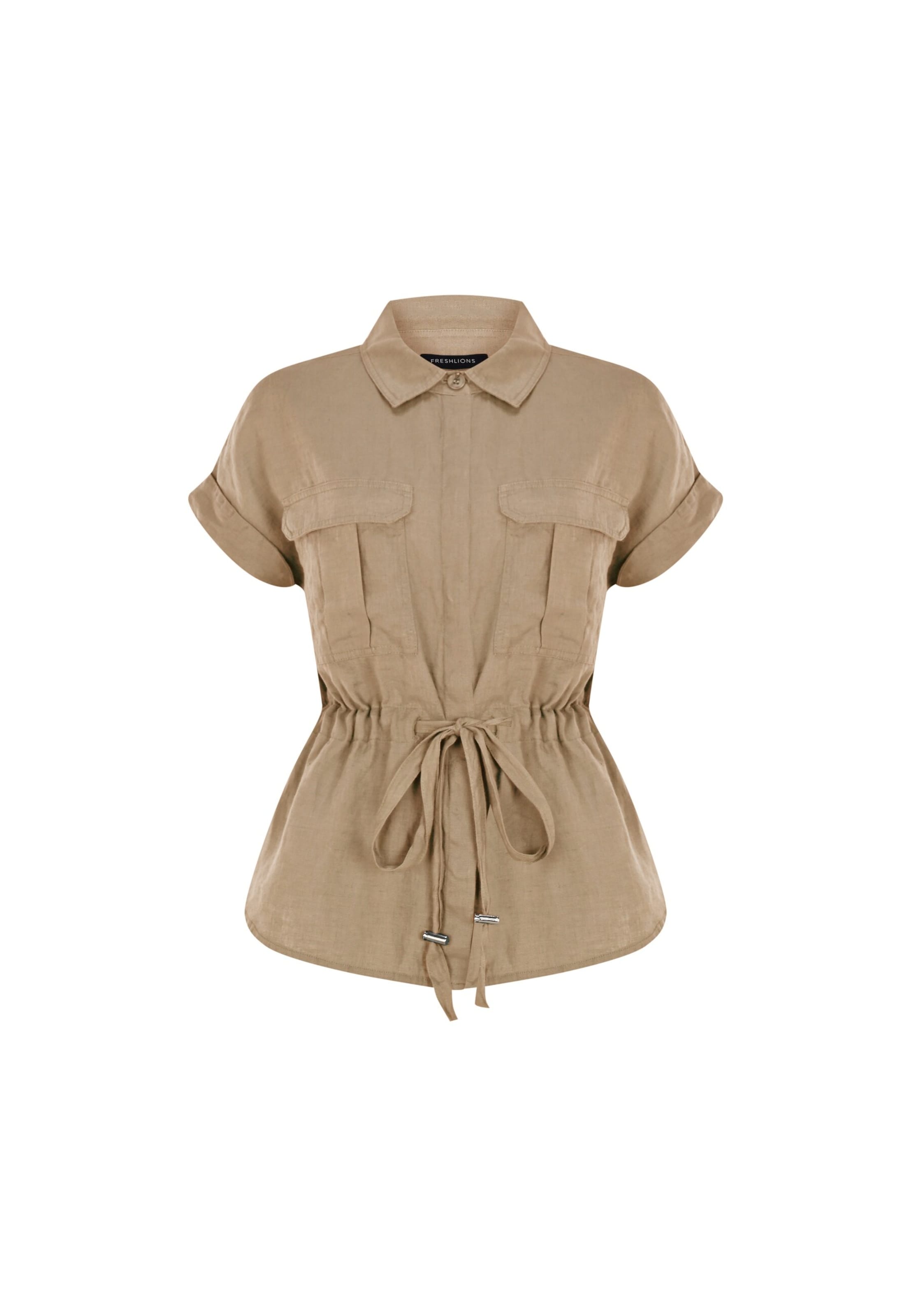 FRESHLIONS Blouse 'Zoey' in Brown: front