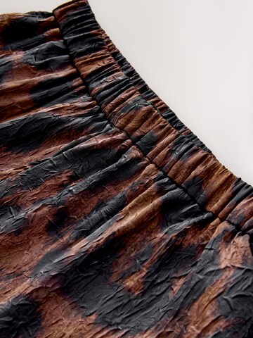 Wide leg Pantaloni de la Next pe maro