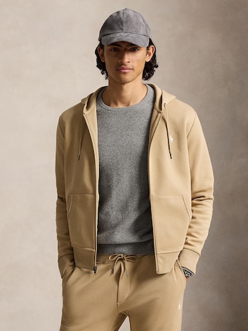 Polo Ralph Lauren Sweatvest in Groen: voorkant