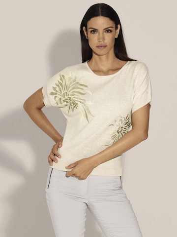 Pull-over MADELEINE en blanc : devant