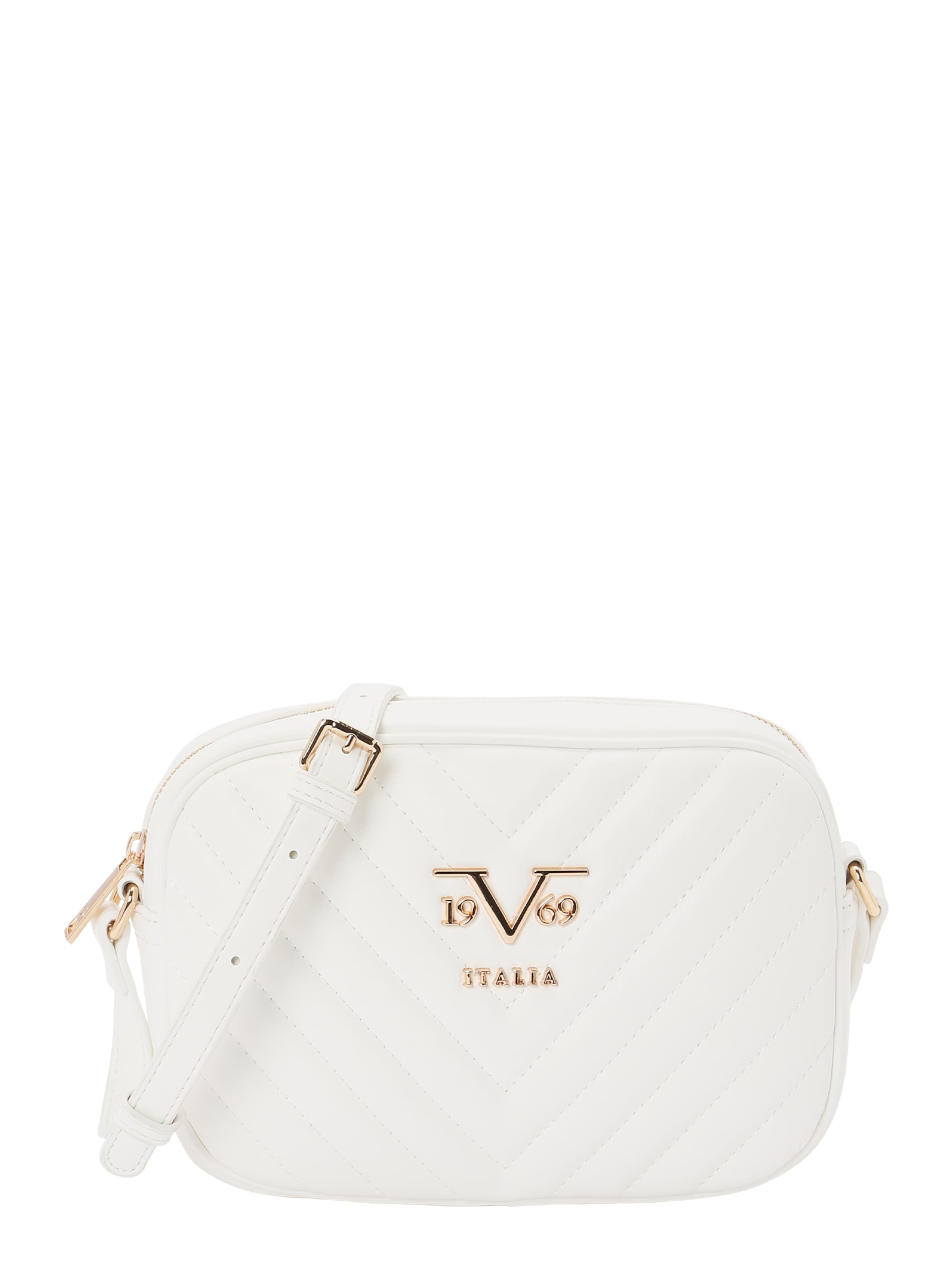 balta 19V69 ITALIA Rankinė su ilgu dirželiu 'BLANCH': priekis