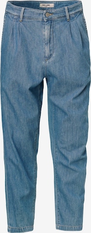 Salsa Jeans Slimfit Bandplooi jeans in Blauw: voorkant