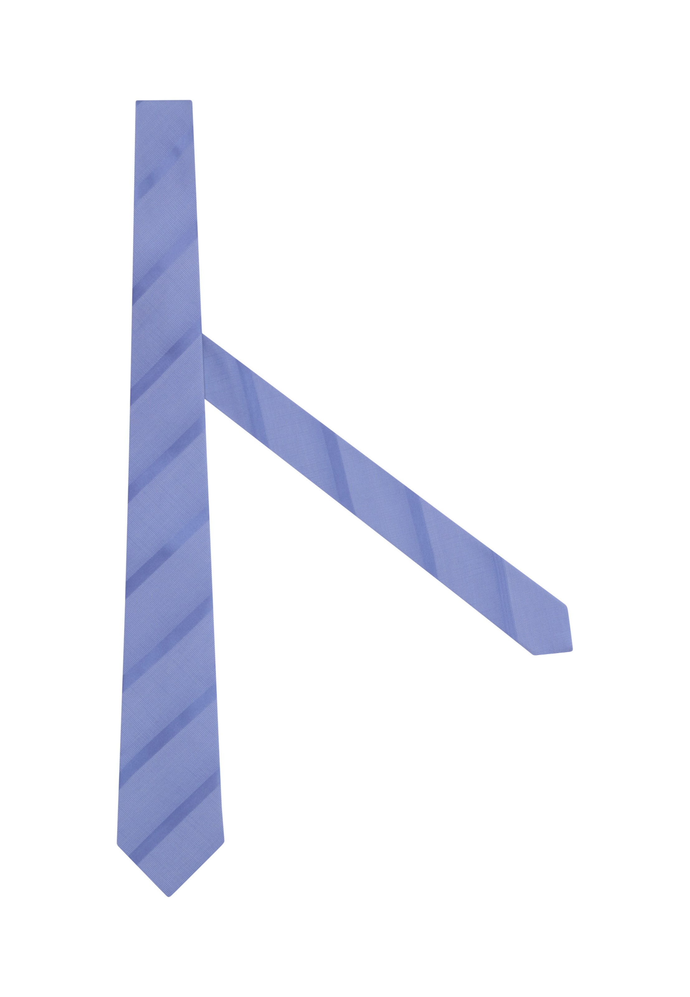 Cravate Boggi Milano en bleu : devant