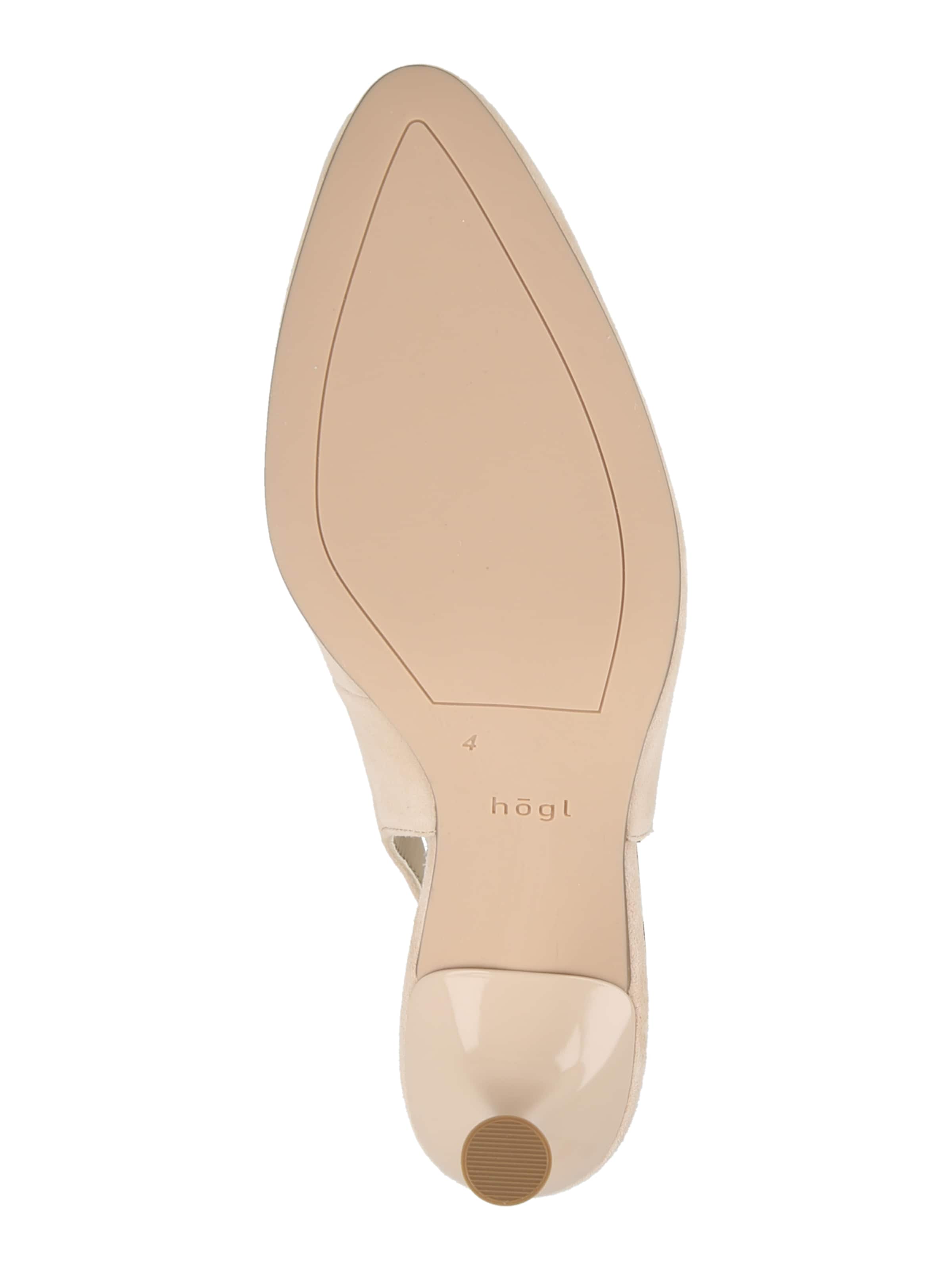Högl - Zapatos destalonado 'Ciara' en beige