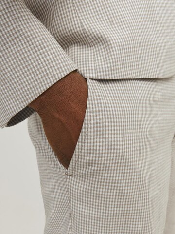 JACK & JONES Slimfit Bukser med fals 'Riviera' i brun