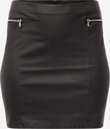 Vero Moda Curve Rok 'CLIZZ' in Zwart: voorkant