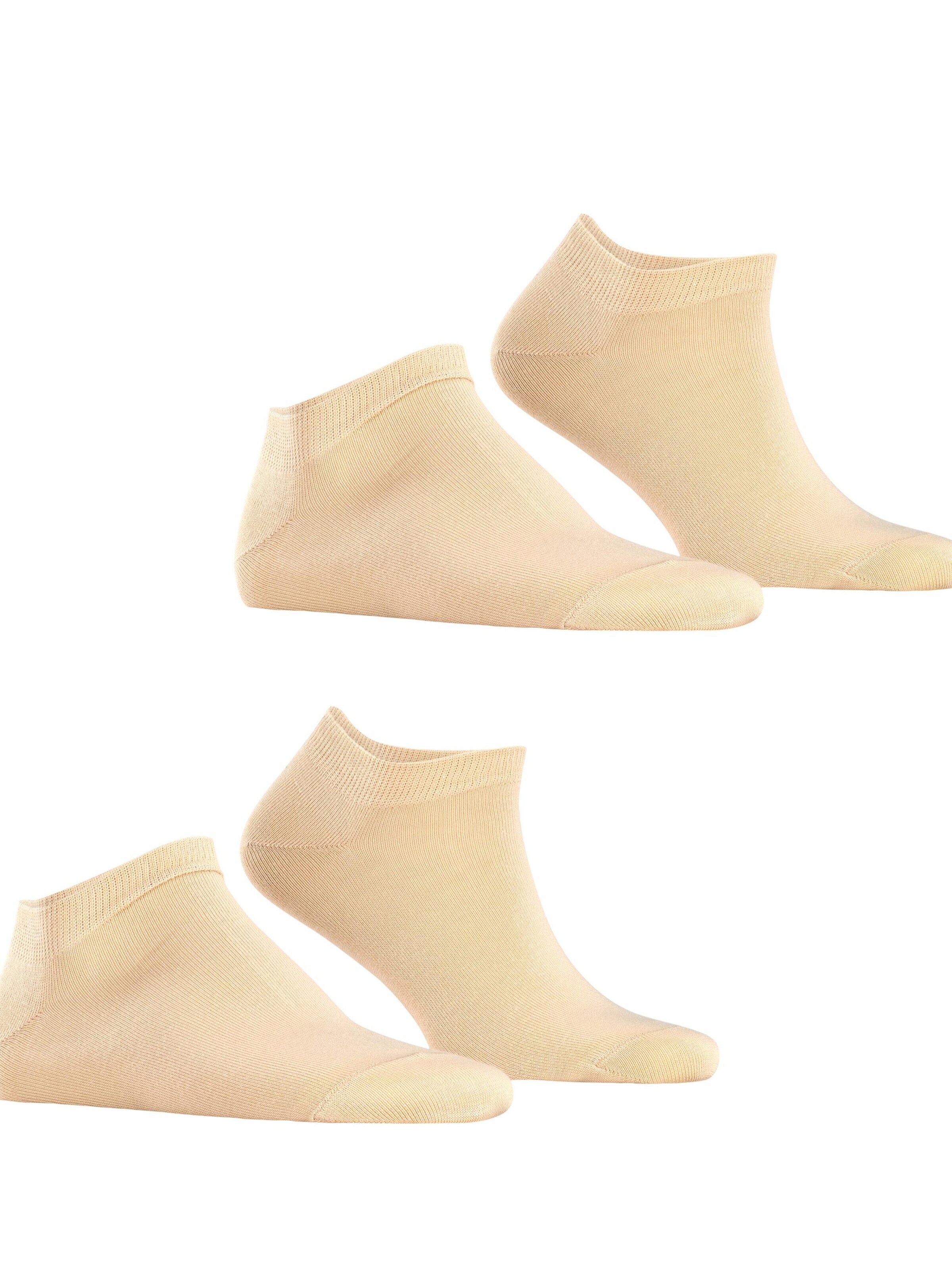 ESPRIT Füßlinge 'Basic Uni 2-Pack'‌‌‌‌‌‌‌‌‌ in Beige: Vorderseite