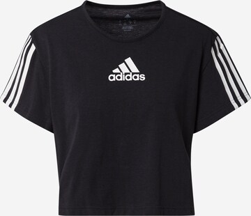 ADIDAS SPORTSWEAR Performance shirt 'Aeroready ' in Black: front